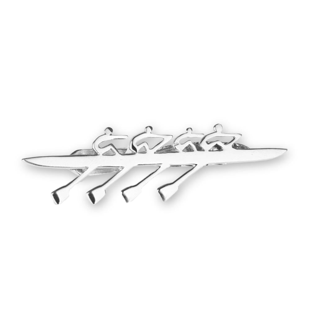 Rowing Quad Tie Tack