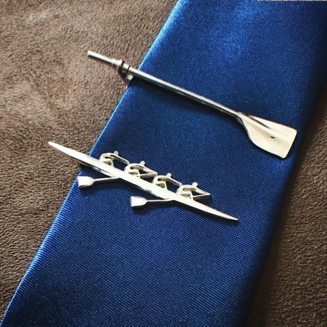 Rowing Four Tie Tack
