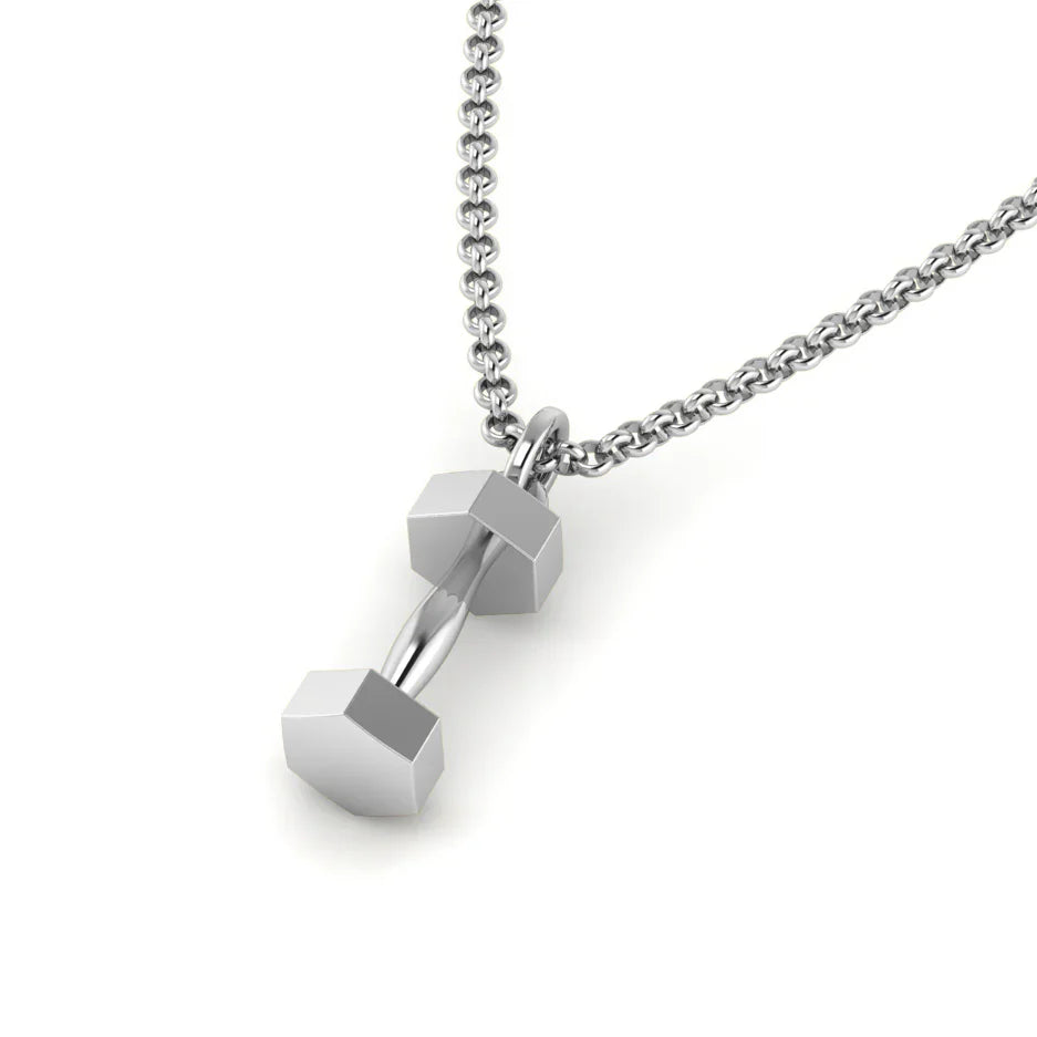 Barbell Pendant