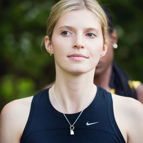 Rowing Heart Stud Earrings