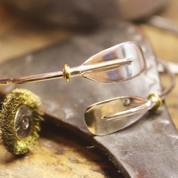 Rowing Vintage Oar Sculling Bracelet