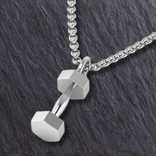 Barbell Pendant