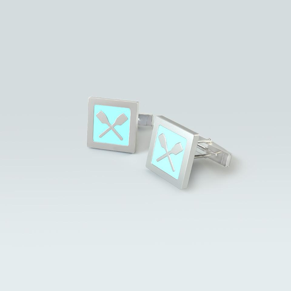 Rowing Quadrato Cufflinks