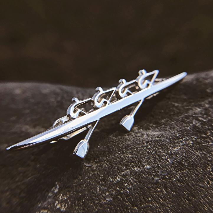 Rowing Four Tie Tack