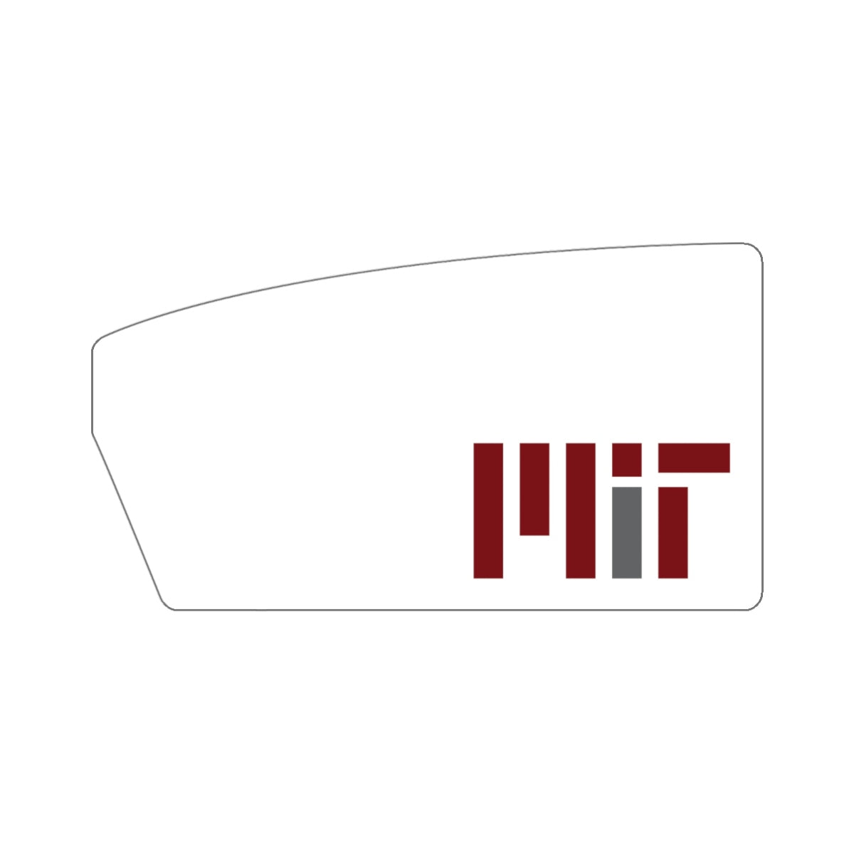 Massachusetts Institute of Technology Rowing Club (MIT RC) Sticker