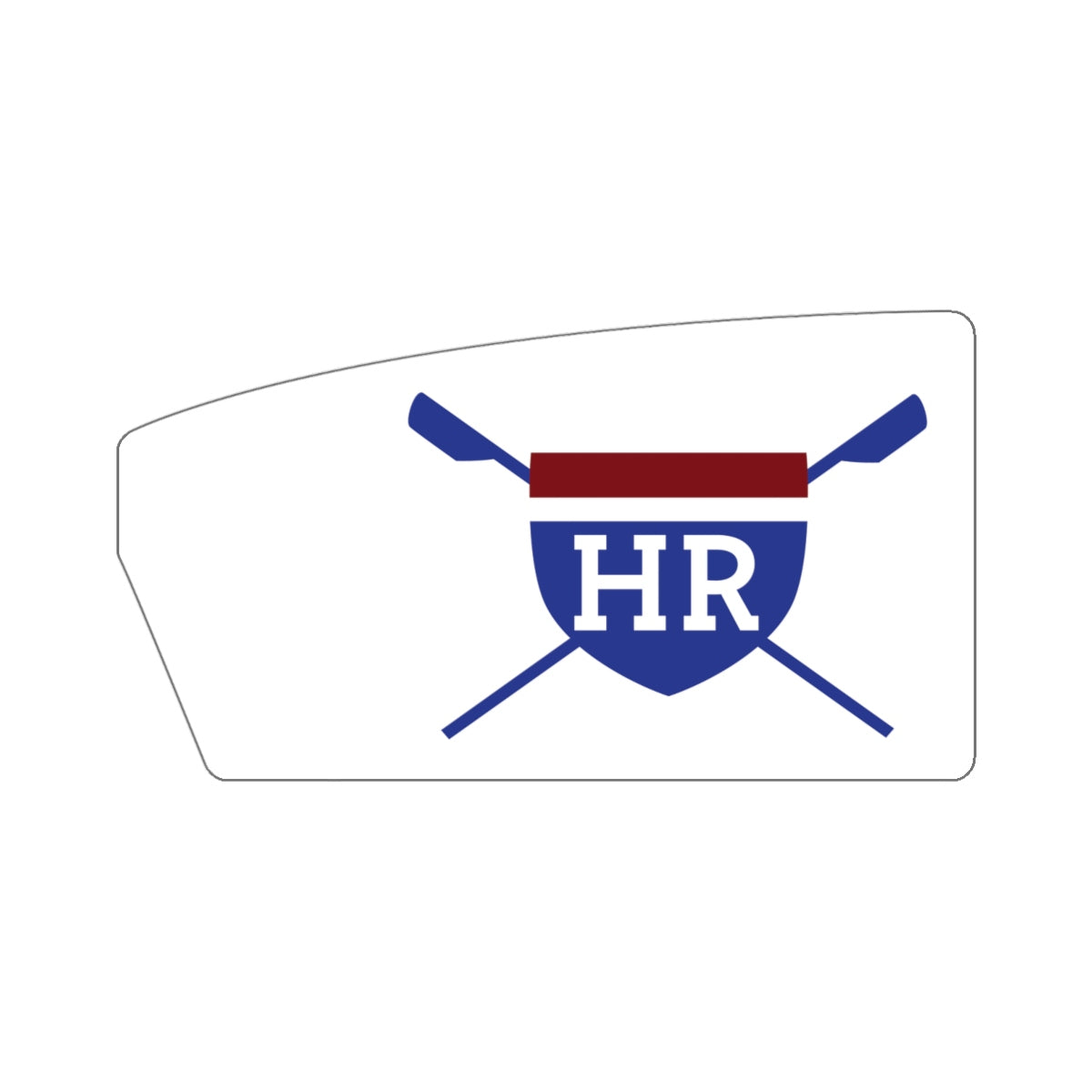 Harborside Rowing Sticker