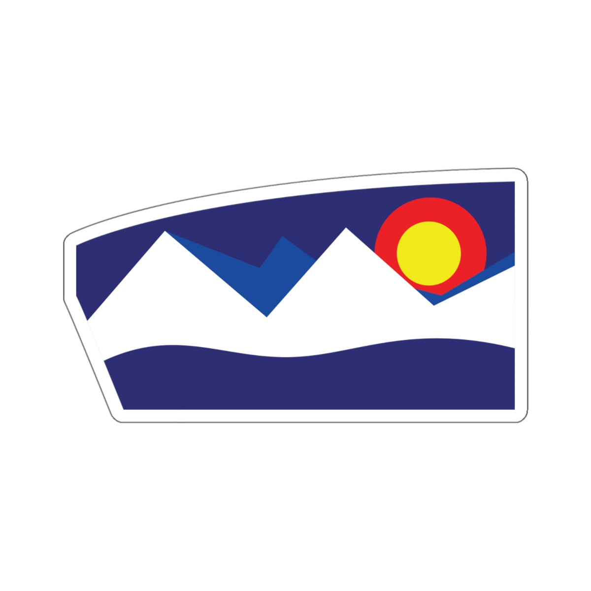 Colorado Rowing Camp Sticker