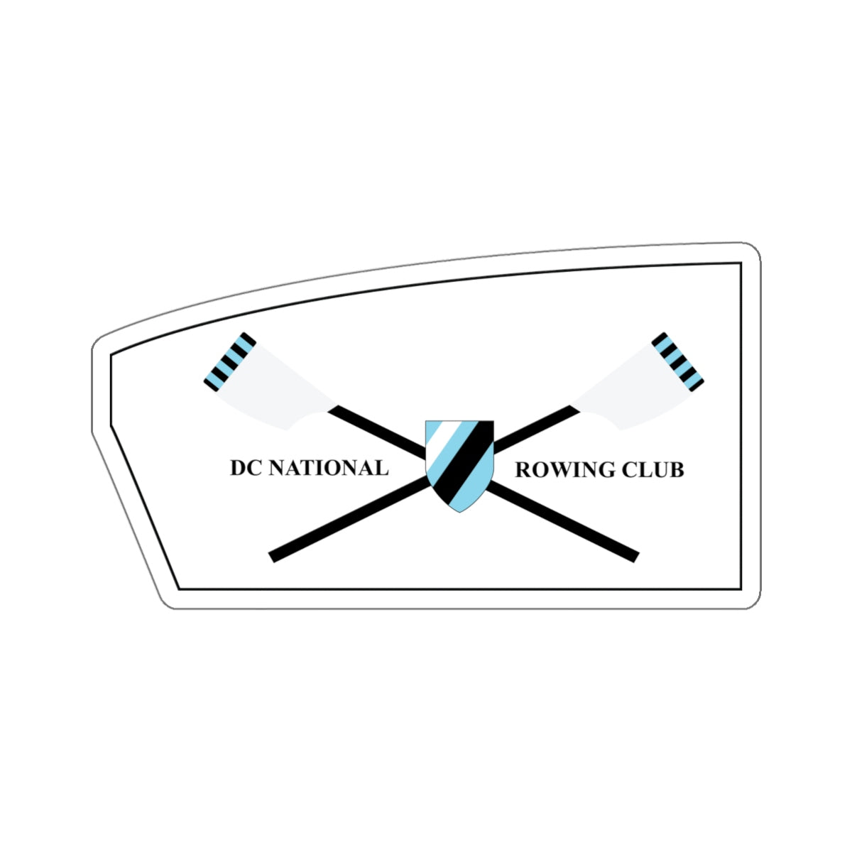 DC National Rowing Club Sticker