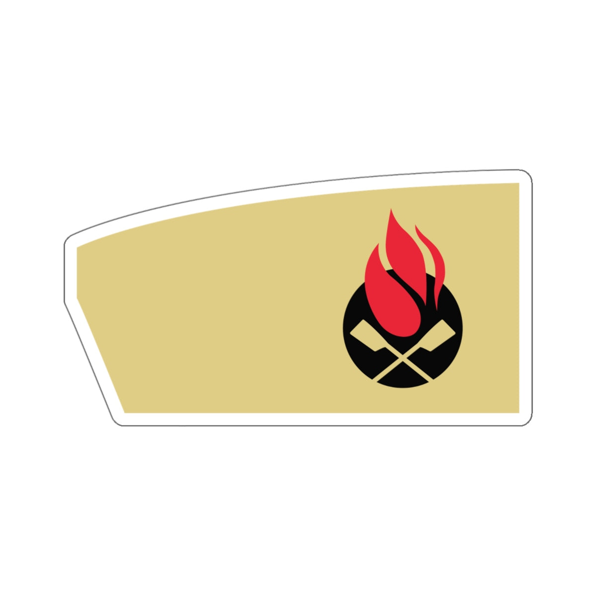 Burning River Crew Sticker
