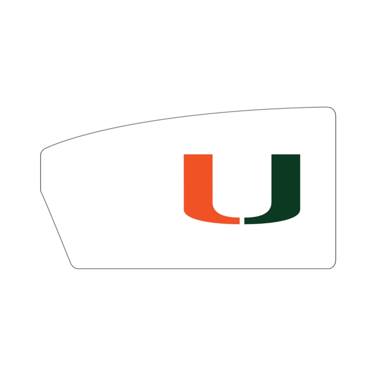 University of Miami-Women Sticker