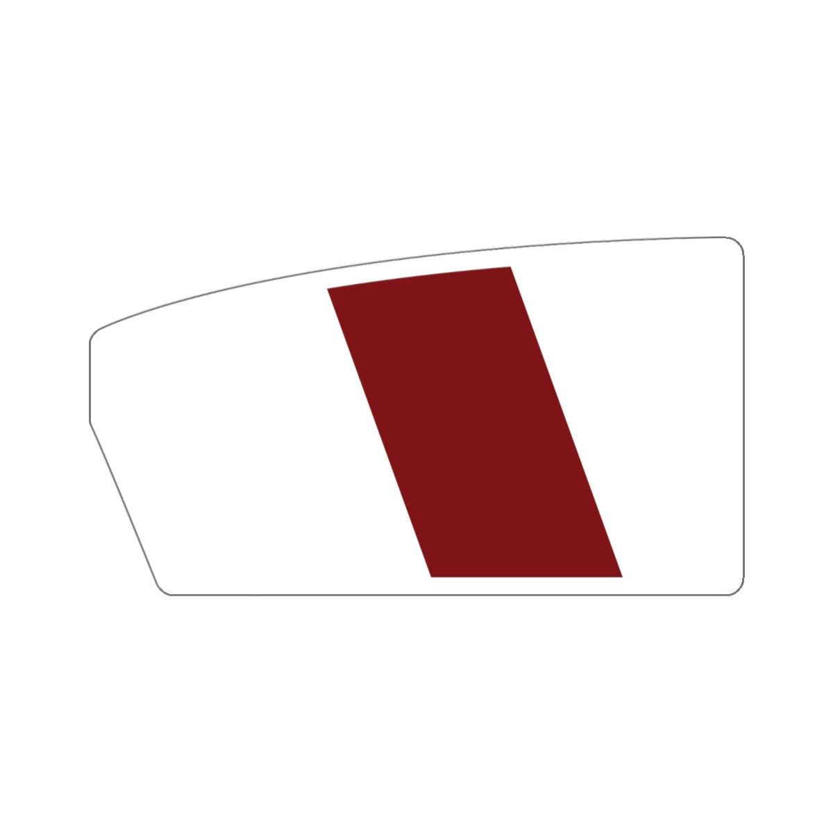 Ridgewood Crew_Maroon Blades Sticker