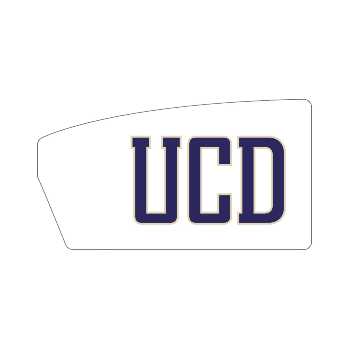 University of California-Davis-Men Sticker