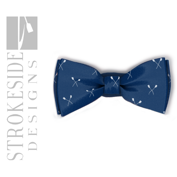 Rowing Bowtie - Strokeside Designs Rowing jewelry- Rowing Gifts Ideas- Rowing Coach Gifts