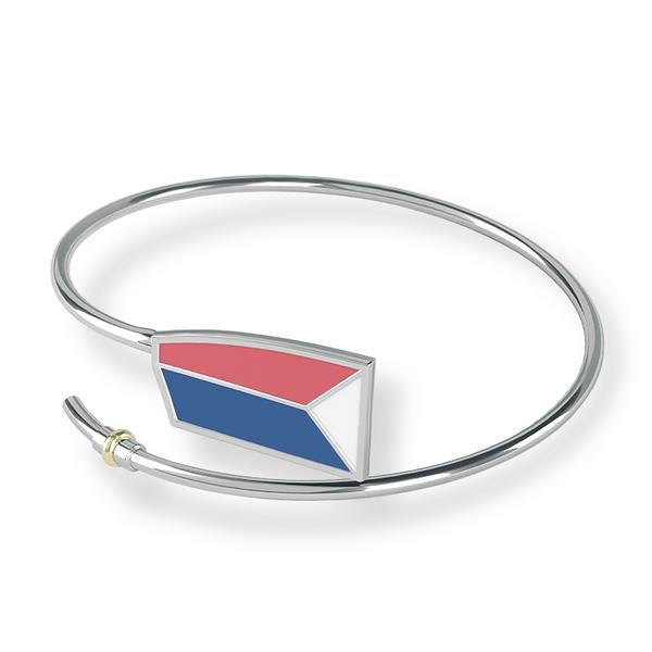 USRowing Bracelet - Strokeside Designs Rowing jewelry- Rowing Gifts Ideas- Rowing Coach Gifts