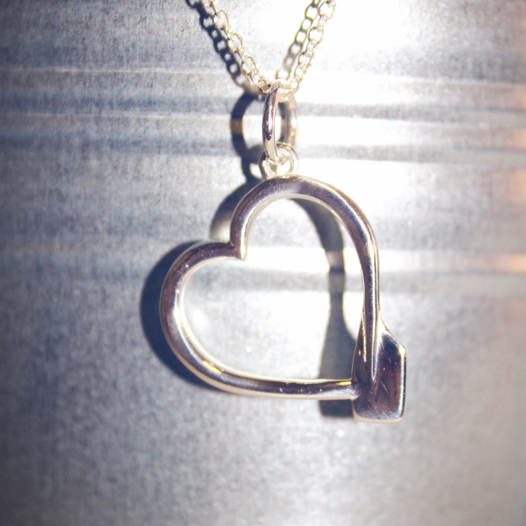 Rowing Heart Pendant - Strokeside Designs Rowing jewelry- Rowing Gifts Ideas- Rowing Coach Gifts