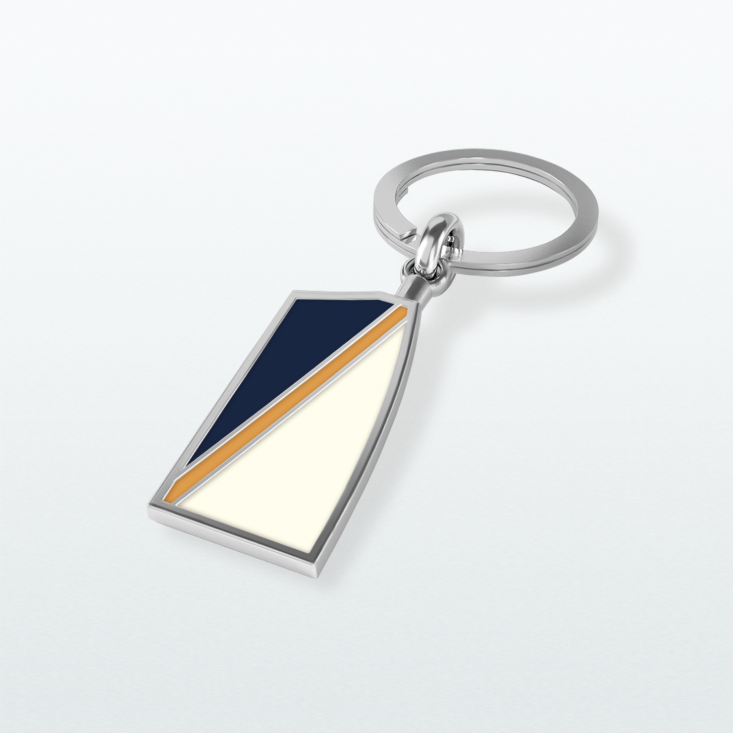 Unionville Key Chain - Strokeside Designs Rowing jewelry- Rowing Gifts Ideas- Rowing Coach Gifts