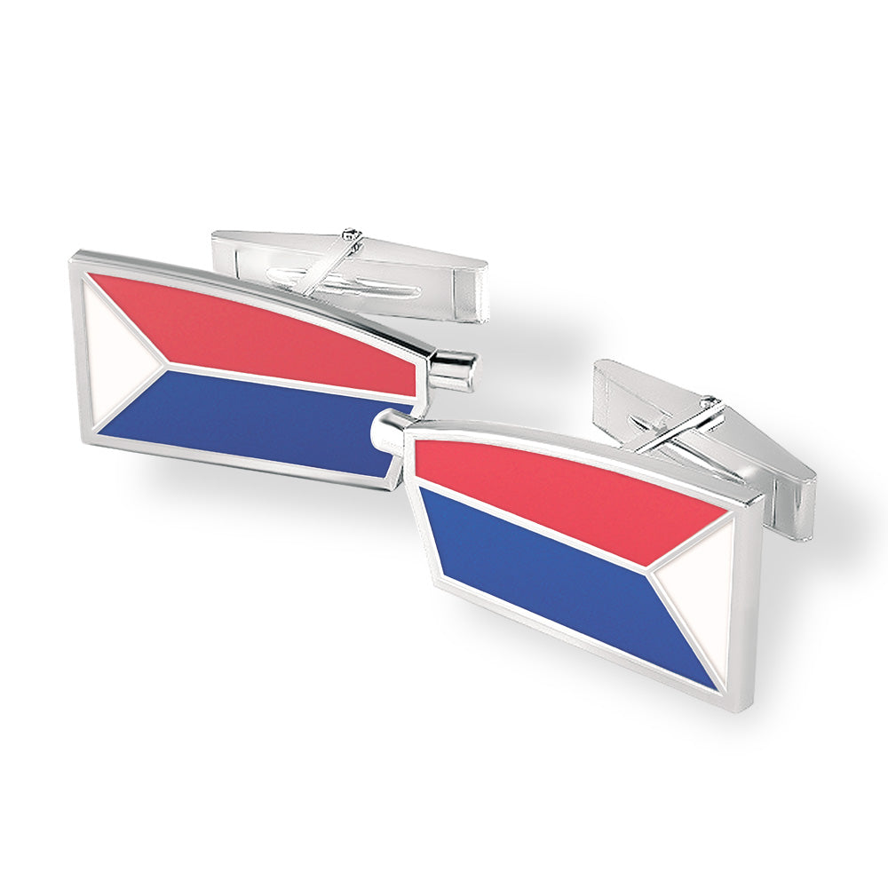 USRowing Cuff Links - Strokeside Designs Rowing jewelry- Rowing Gifts Ideas- Rowing Coach Gifts