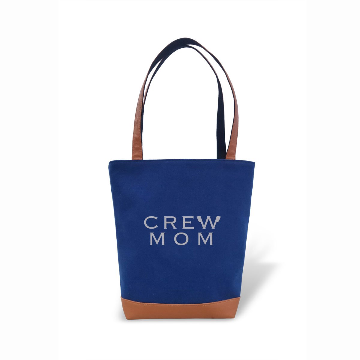 Tote Bag - Crew Mom - Strokeside Designs Rowing jewelry- Rowing Gifts Ideas- Rowing Coach Gifts
