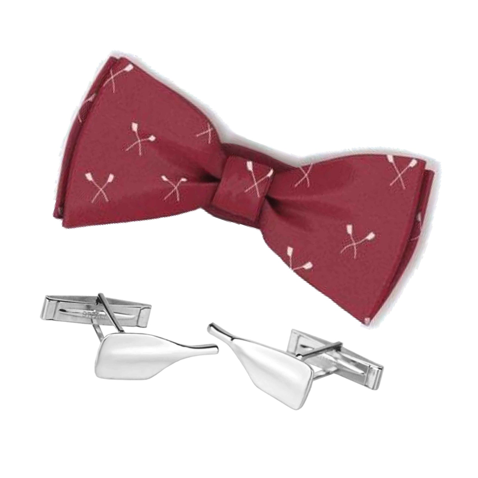 Rowing Bowtie and Cleaver Cuff Links