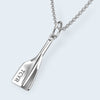 TCYR Oar Blade Pendant - Strokeside Designs Rowing jewelry- Rowing Gifts Ideas- Rowing Coach Gifts