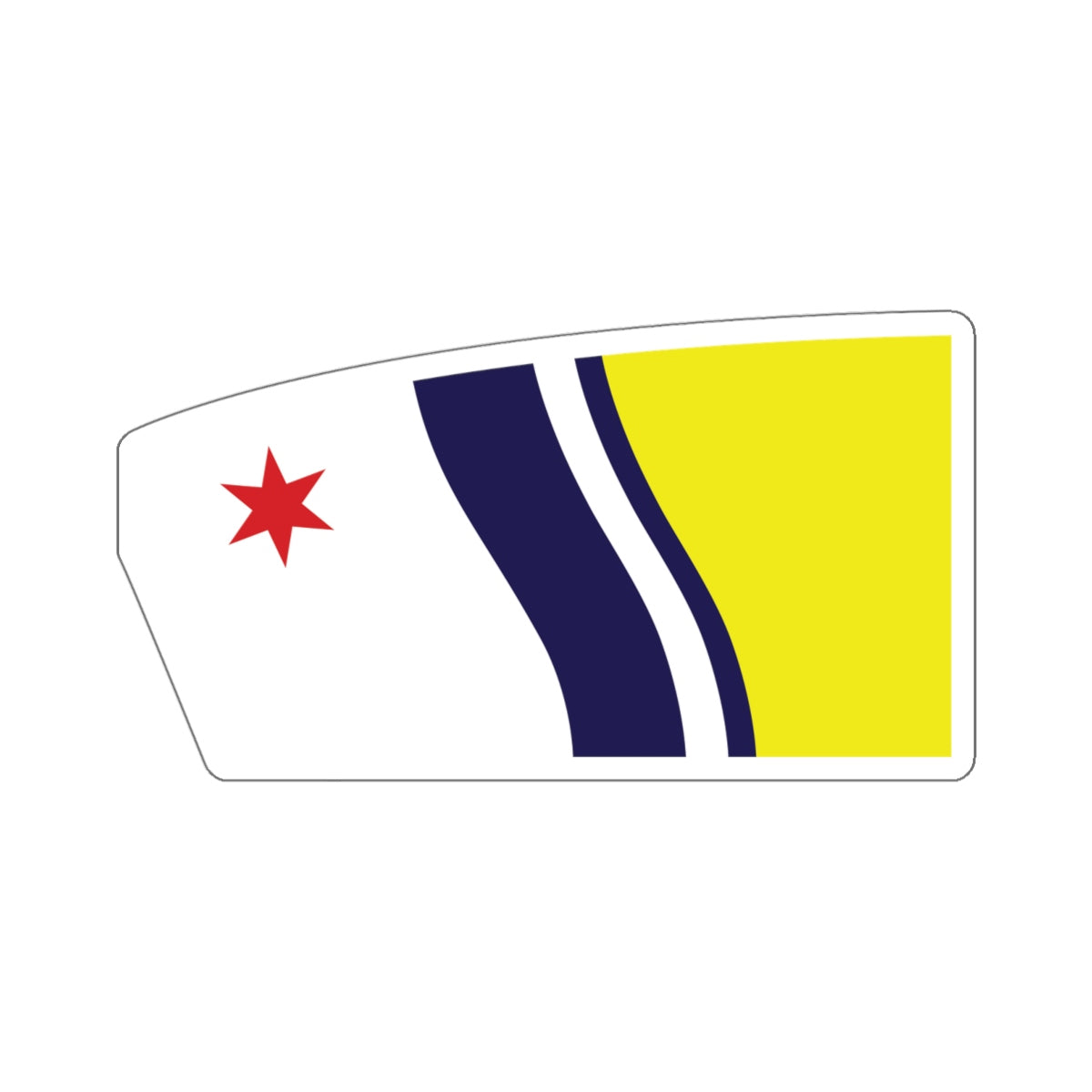 South Bend Community Rowing Sticker